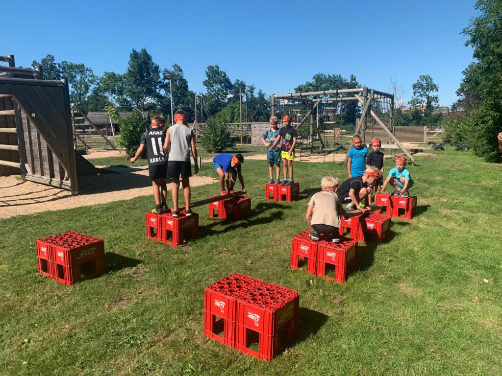 Kinderfeestje - Obstacle Run en Boogschieten bij Outdoorpark Alkmaar